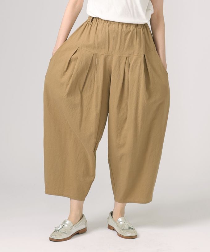 ジョーパンツ タックを入れた綿麻ジョッパーズパンツ/ITEM,PANTS/Shop