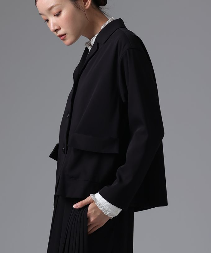グレタジャケット［Chronicle］やわらかなテーラードジャケット