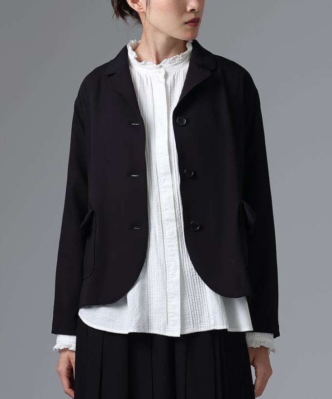 グレタジャケット［Chronicle］やわらかなテーラードジャケット
