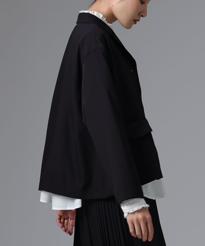 グレタジャケット［Chronicle］やわらかなテーラードジャケット