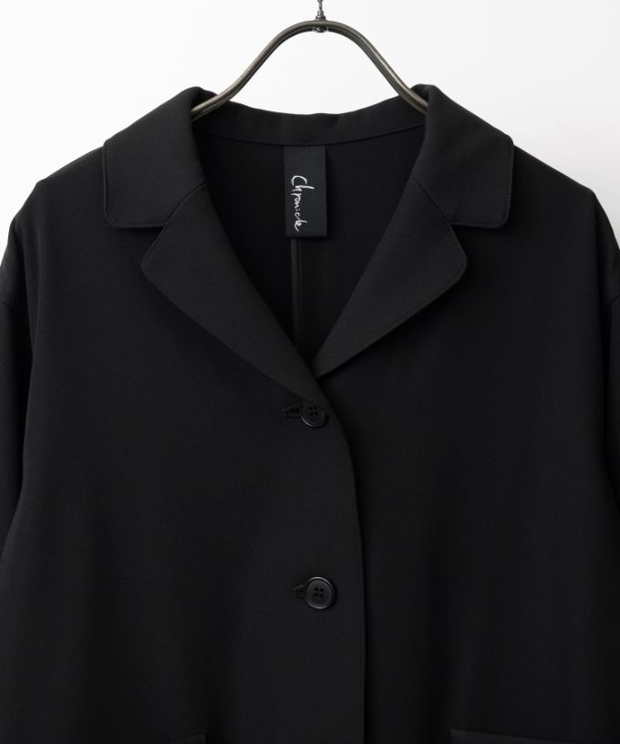 グレタジャケット［Chronicle］やわらかなテーラードジャケット