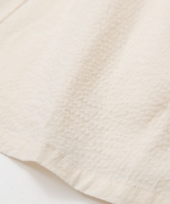 エレタ・Ｂ　サッカー地のAラインプルオーバーブラウス
