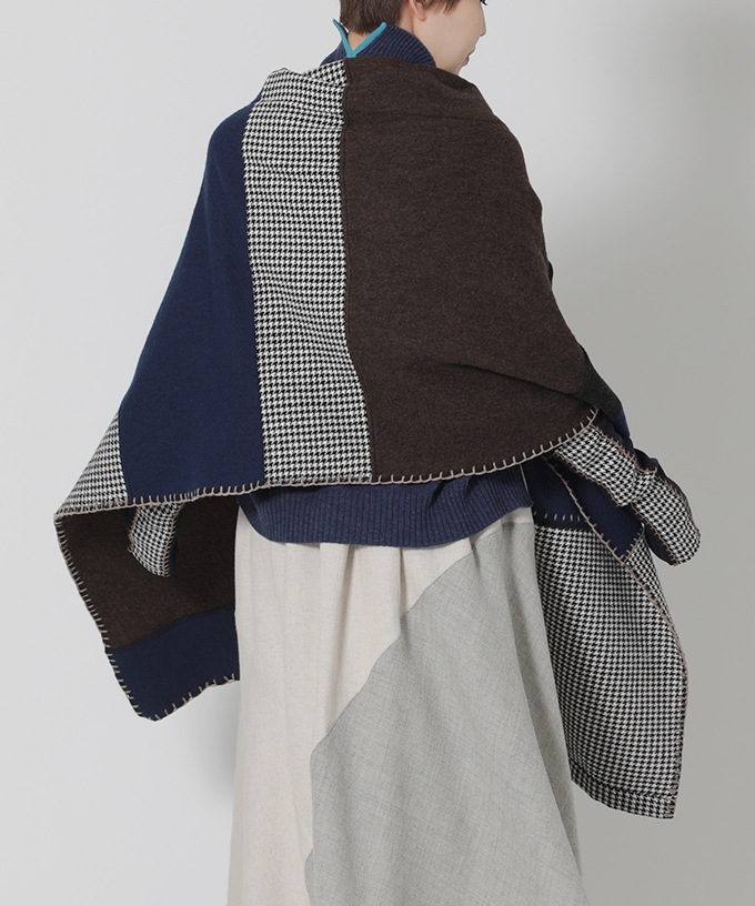 CELINE セリーヌ 千鳥格子 スカーフ 新品 すぐ届く☆CELINE スカーフ / 千鳥格子カシミア