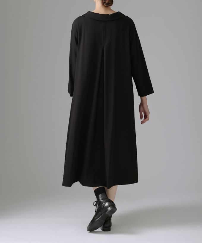 トルジェロング［Chronicle］ダブルボタンのブラックドレス/ITEM,DRESS