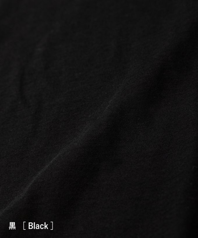 シルビトップ　強撚綿のフレンチスリーブトップ