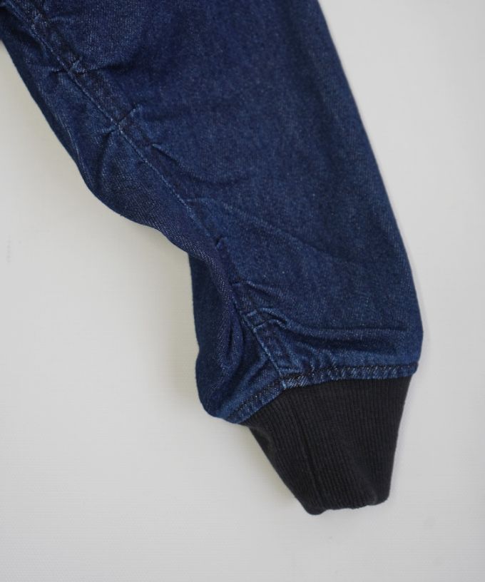 シンディジャケット　9オンスデニムのジップアップブルゾン