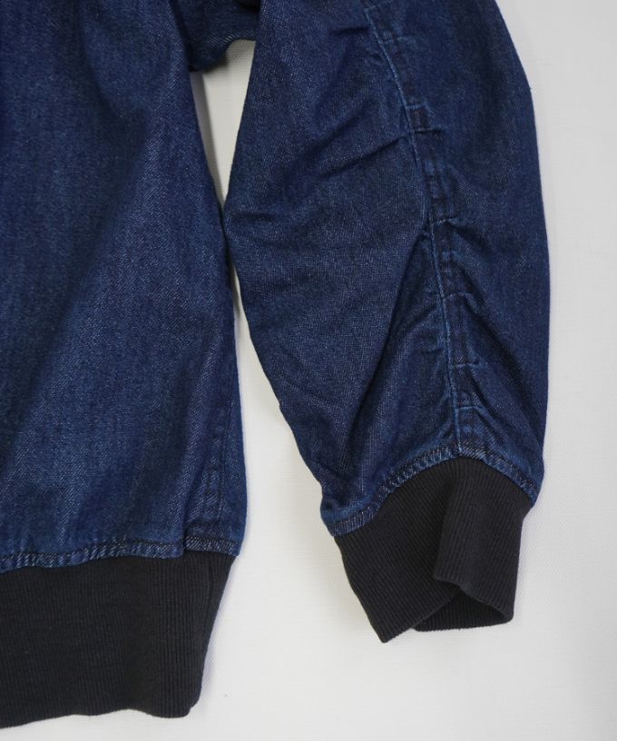 シンディジャケット　9オンスデニムのジップアップブルゾン