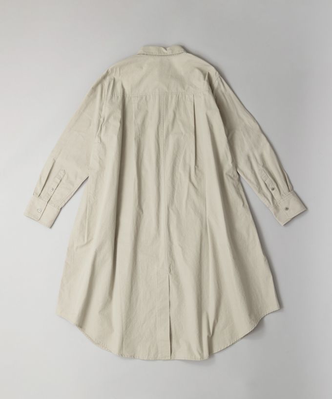 ルーク・B［Haddow］テントラインのロングプルオーバーシャツ/ITEM 