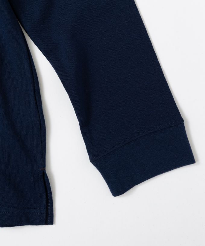 ジャントップ　天竺コットンクルーネックトップ