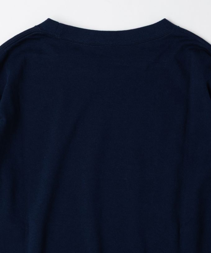 ジャントップ　天竺コットンクルーネックトップ