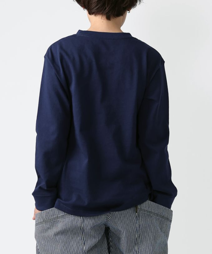 ジャントップ　天竺コットンクルーネックトップ