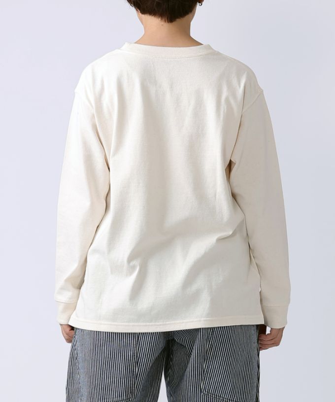 ジャントップ　天竺コットンクルーネックトップ