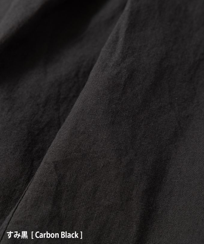 ラッカーパンツR　綿麻のコクーンシルエットパンツ