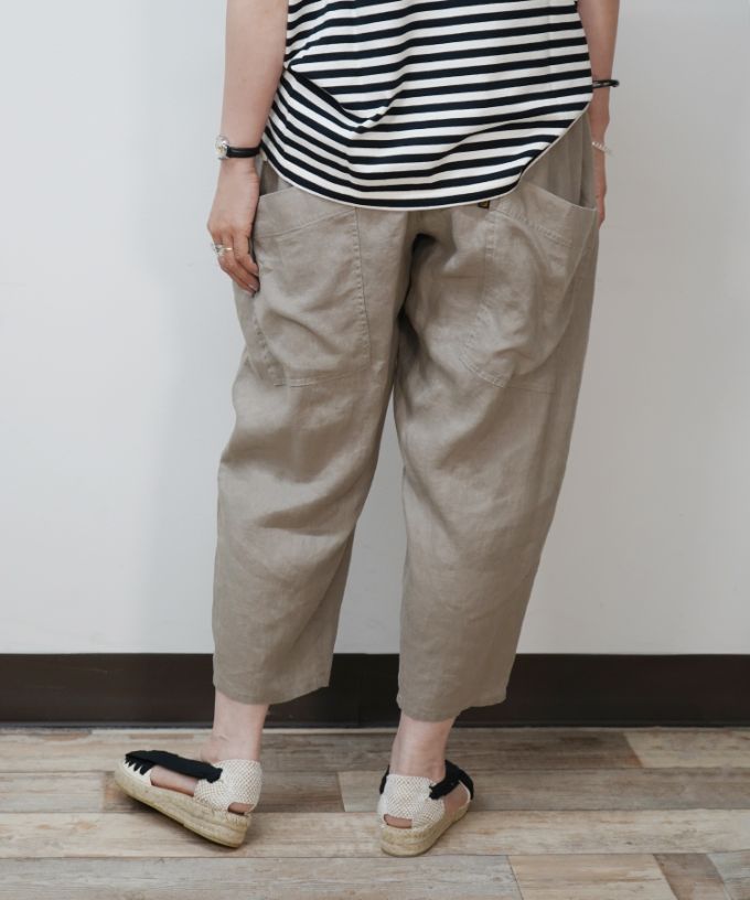 マオパンツ麻・19　定番人気のリネン素材