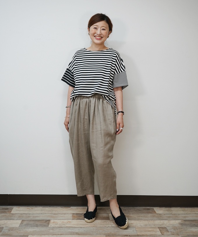 未使用 BASCO バスコ リネン マオパンツ