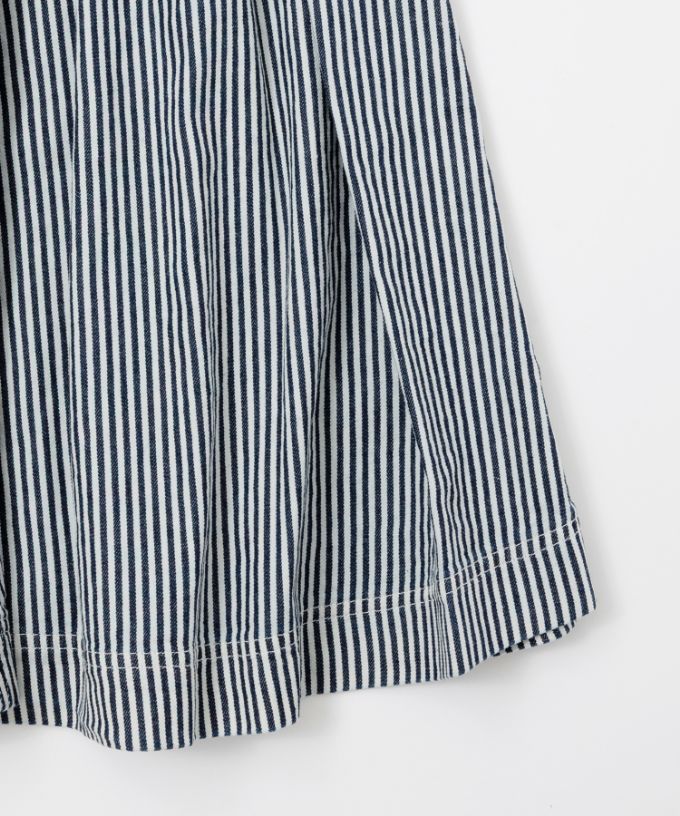 サキスカート・R 8オンスヒッコリー素材のフレアスカート/ITEM,SKIRT