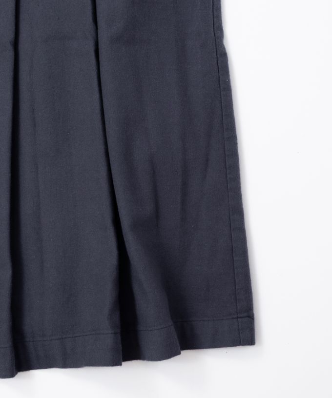 リリムドレス・4【プラスサイズ】コットンネル素材のバルーンスリーブドレス