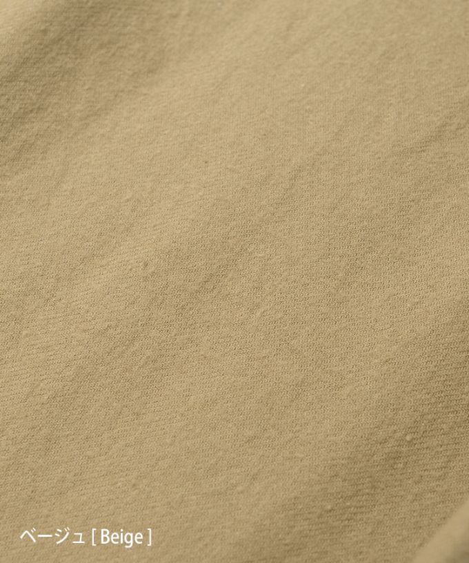 リリムドレス コットンネル素材のバルーンスリーブドレス