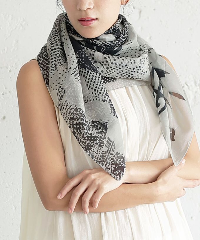 いとしいねいろ［KusaKanmuri　シルクコットンストール ]