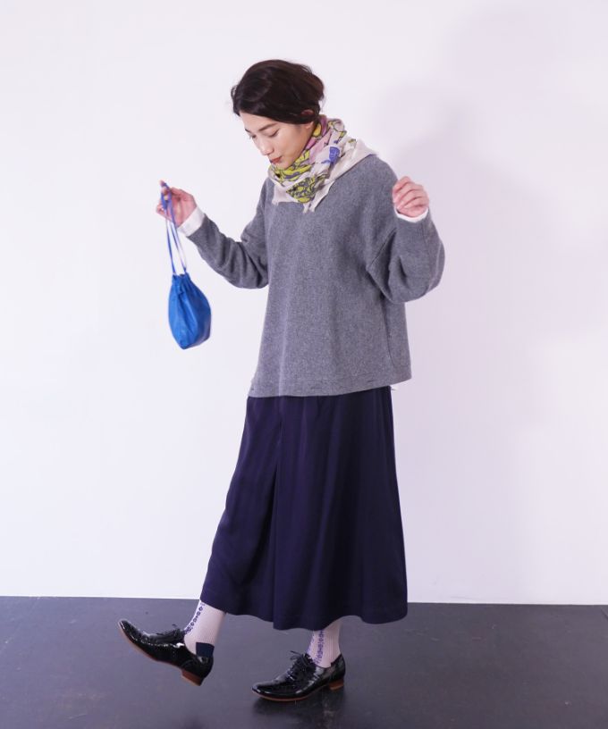 ひょうたんとてんし ひる　[Kusa Kanmuri ウールストール]