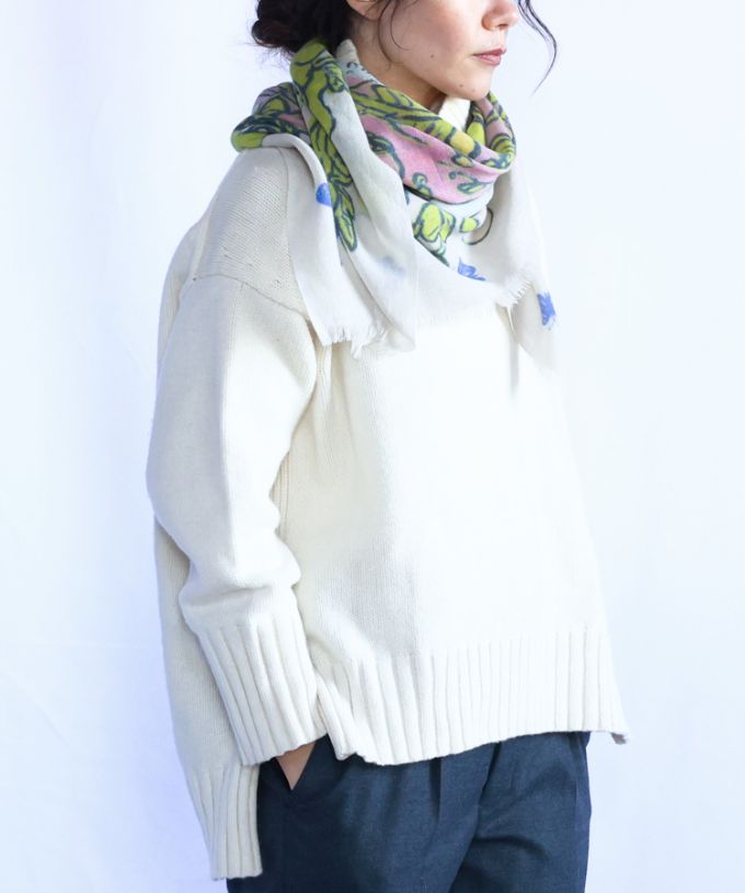 ひょうたんとてんし ひる　[Kusa Kanmuri ウールストール]