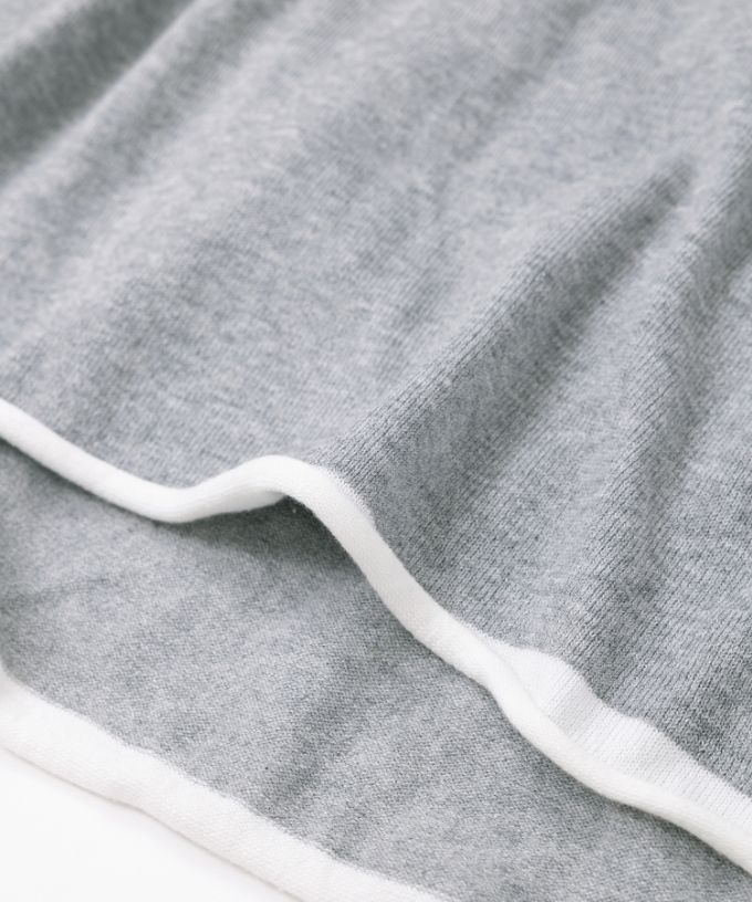 エノートップ　襟付きAラインニットプルオーバー