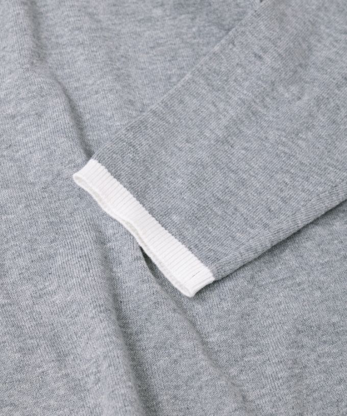 エノートップ　襟付きAラインニットプルオーバー