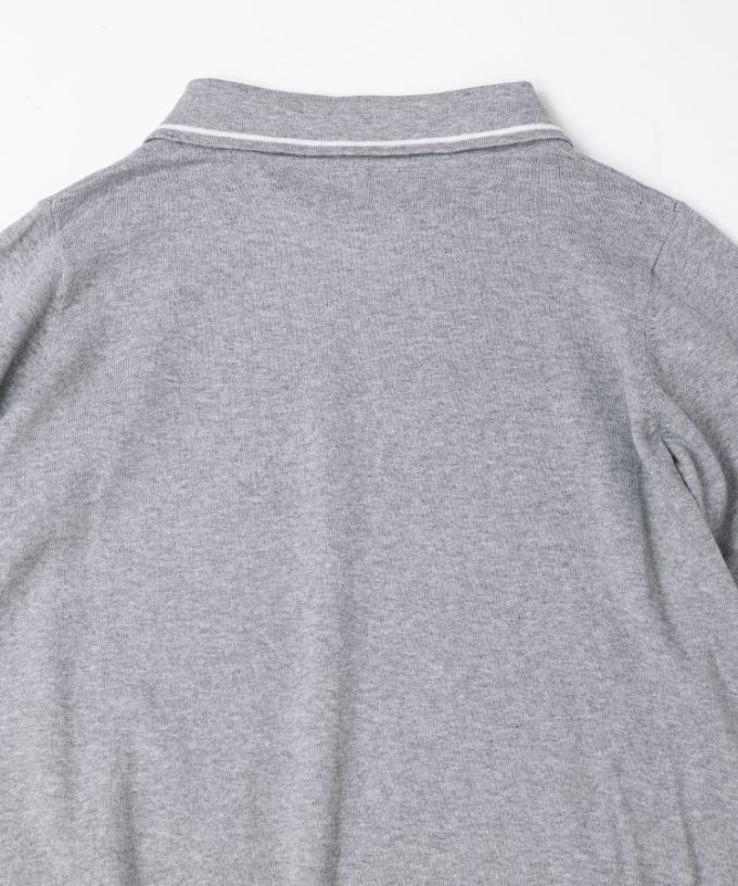 エノートップ　襟付きAラインニットプルオーバー