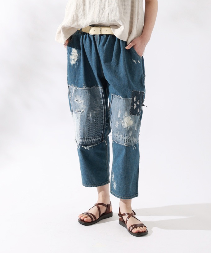 バスコ　BASCO　マオパンツ襤褸 エルマー・マオパンツ襤褸 – Shop by BASCO/バスコ/Onlineshop