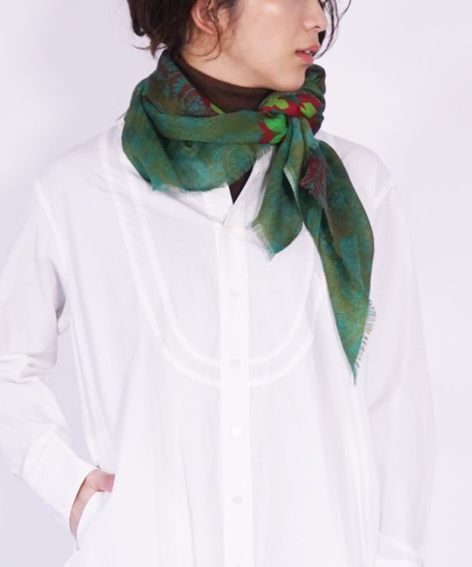 あっちこっち　[Kusa Kanmuri ウールストール]