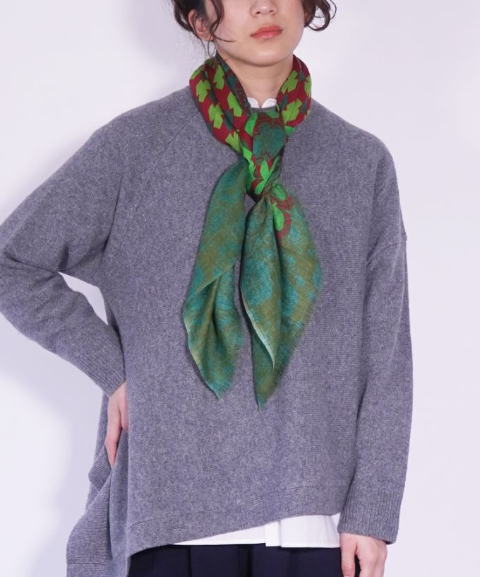 あっちこっち　[Kusa Kanmuri ウールストール]