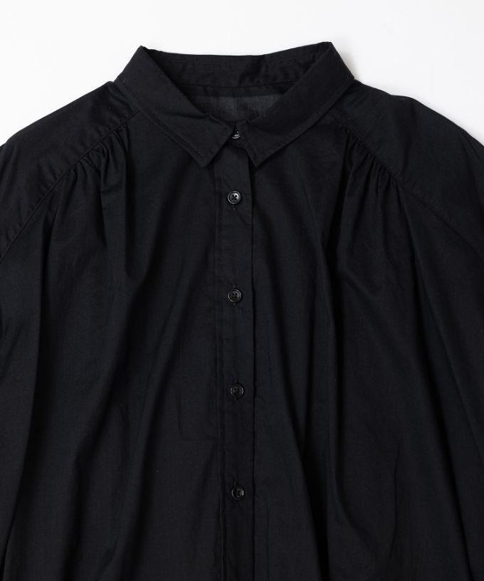 ソラソラブラウス・Ｆ 綿ローンのバルーンスリーブブラウス