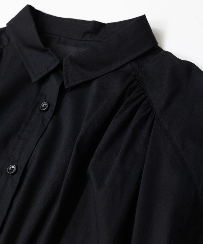 ソラソラブラウス・Ｆ 綿ローンのバルーンスリーブブラウス