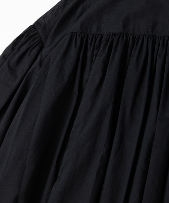 ソラソラブラウス・Ｆ 綿ローンのバルーンスリーブブラウス