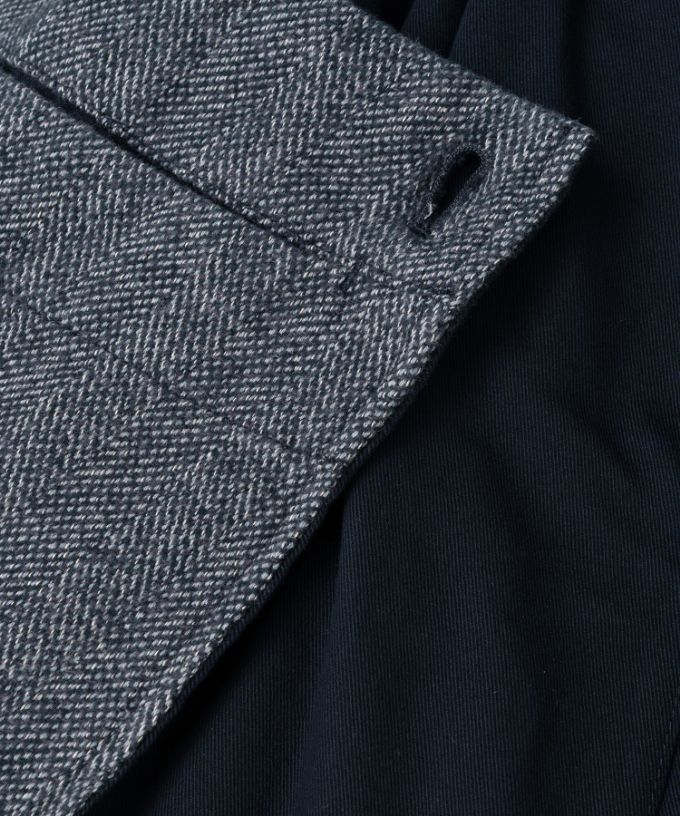 メリザスカート　ビッグポケットつきのタックフレアスカート