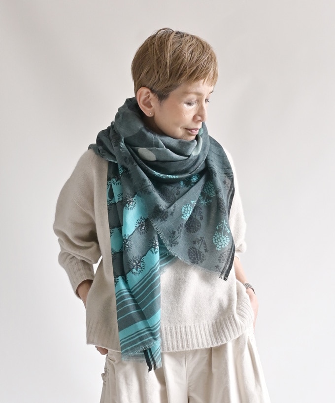 こんふぇいと　[Kusa Kanmuri ウールストール]