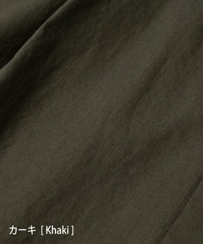 イザック　胸フリル付きブロードシャツ