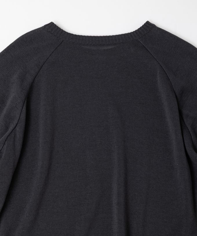 ビオトップ　アシンメトリーニットプルオーバー