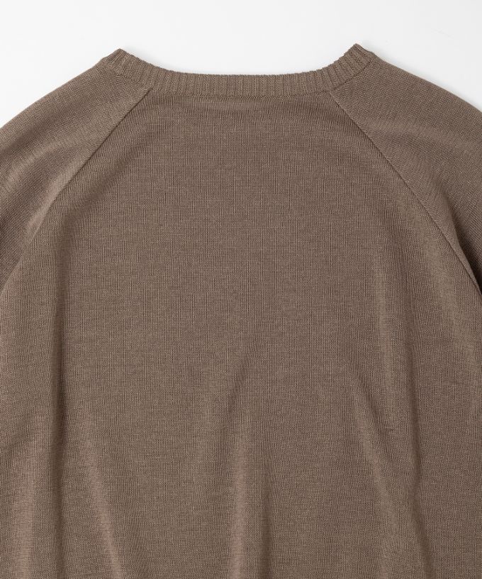 ビオトップ　アシンメトリーニットプルオーバー