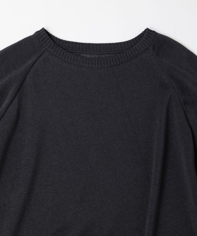 ビオトップ　アシンメトリーニットプルオーバー