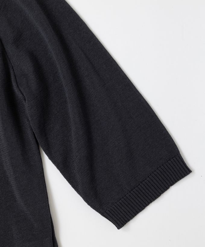 ビオトップ　アシンメトリーニットプルオーバー