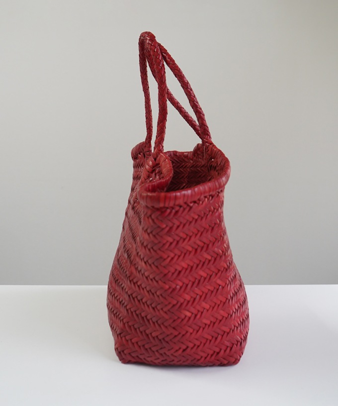 レザー編みバッグ・DRAGON BASKET BIG