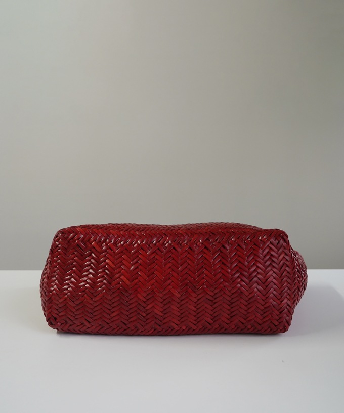 レザー編みバッグ・DRAGON BASKET BIG