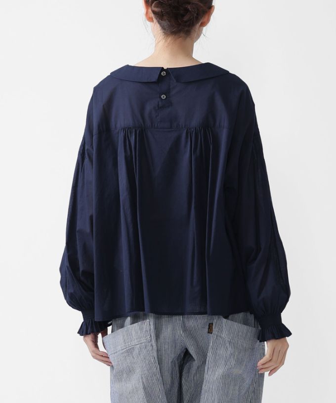 ジーンブラウス 綿ローンのピンタックブラウス/ITEM,JACKET/TOPS/Shop