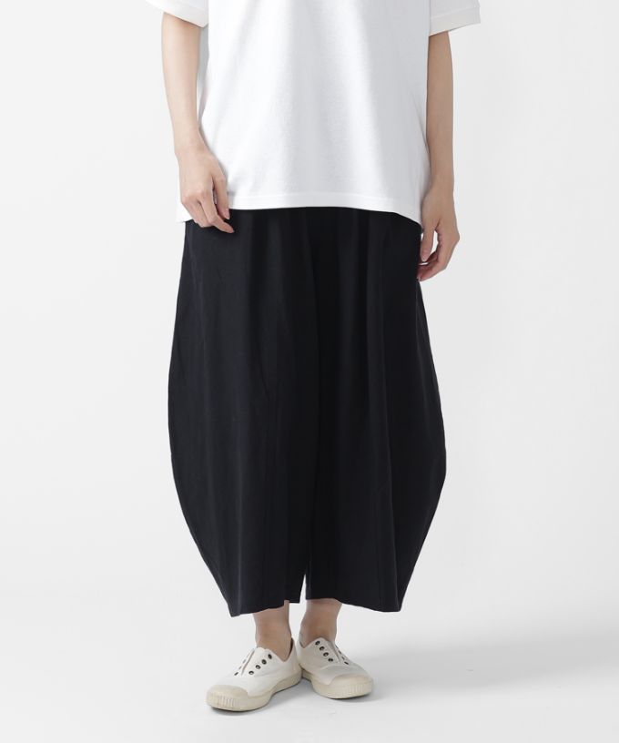 ラッカーパンツ・Y 綿麻素材のコクーンシルエットパンツ/ITEM,PANTS