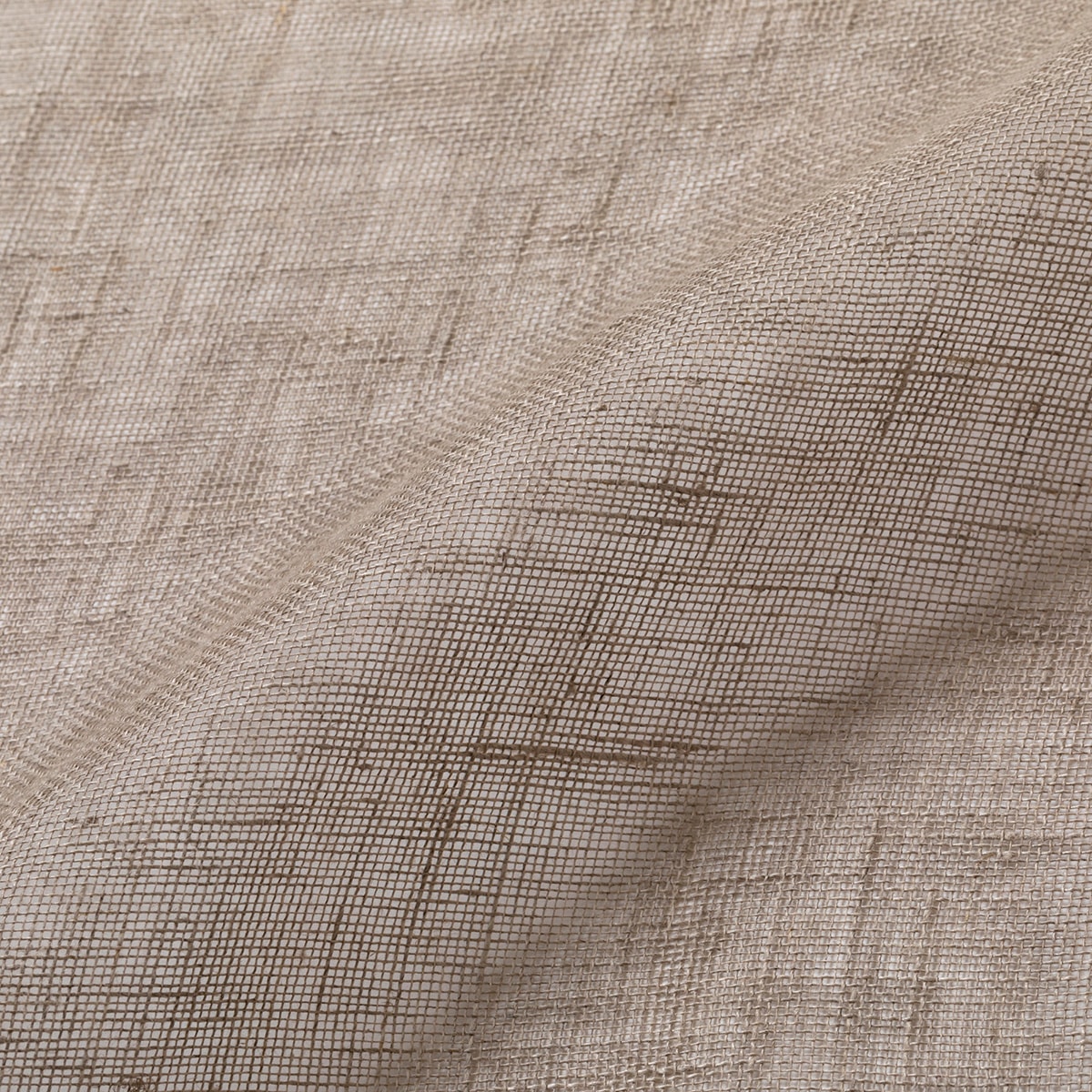 145cm幅 リネン100%生地 メッシュ ナチュラル R1566 | リネン
