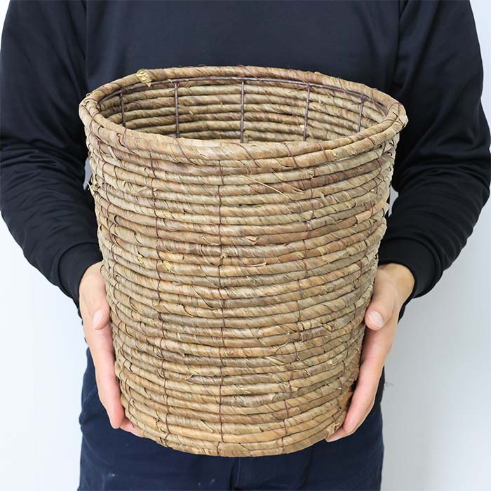 バナナ皮 鉢カバー 7号鉢【受け皿プレゼント・送料無料】 観葉植物用