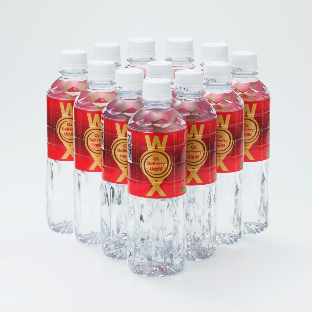 酸素補給水WOX 500ml 12本入｜WOX(ウォックス)酸素補給水の公式