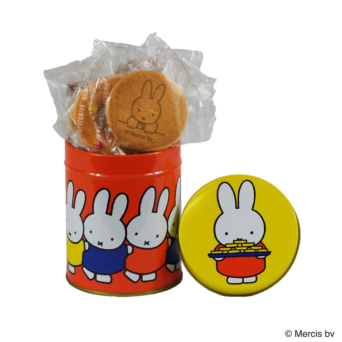 ミッフィー泉屋丸缶クッキー ミッフィー 元町ファクトリー
