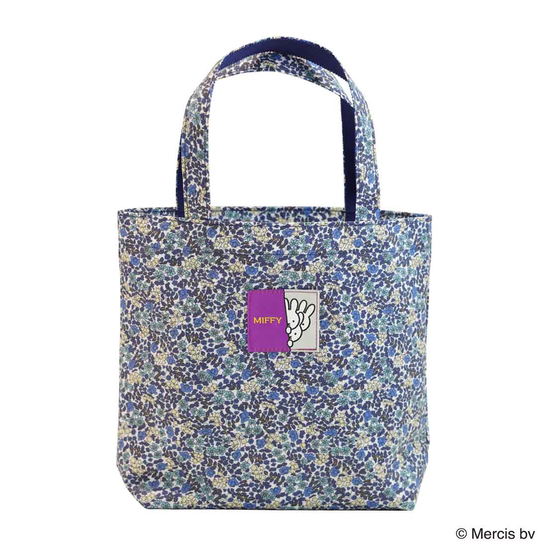 ミッフィーリバティファブリック ミニトートブルー | ◇ ミッフィー